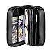 Blue Donuts Durable 120 CD/DVD Black Carrying Case w/Handle and Outer Pocket