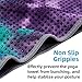 adorence Non Slip Yoga Towel (Upgraded PVC Grippies+Side Pockets) Microfiber Sweat Absorbent & Quick Dry Mat Towel – Ideal for Hot Yoga, Pilates and Workoutthumb 2
