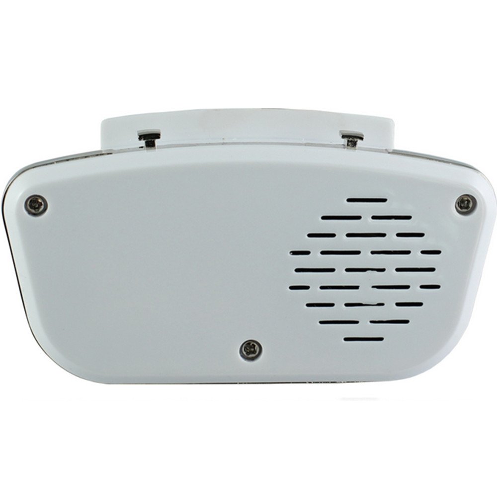 BreaDeep Steering Wheel Bluetooth Handsfree Speakerphone Car Kit-Support to connect 2 mobile phones-White