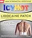 Icy Hot Lidocaine Patch Plus Menthol 5 Count Temporarily Relieves Minor Pain Associated with Arthritis, Simple Backache, Muscle Strains, Sprains, Bruises, and Cramps primary