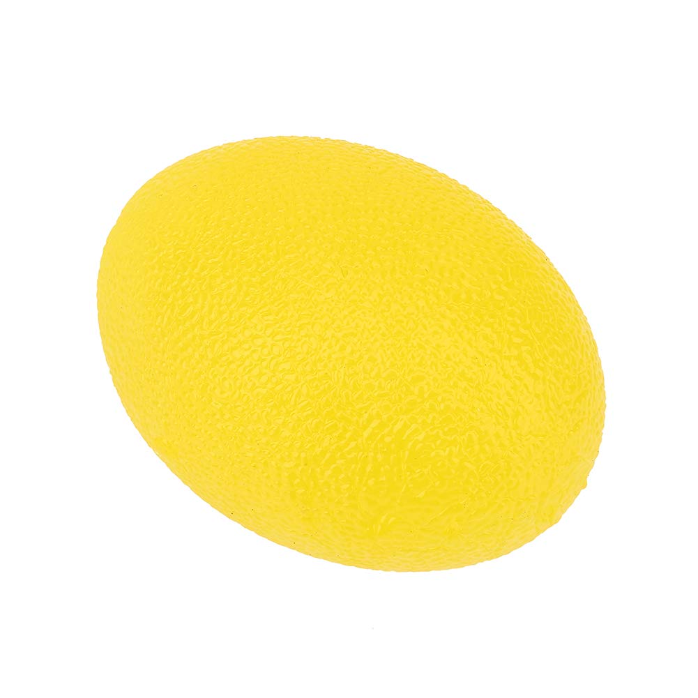 Keenso Hand Grip, Hand Grip Strengthening Stress Relief Ball Hand Therapy Wrist Finger Strength Exercise Stress Ball(Yellow)