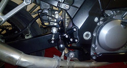 image for FXCNC Racing Motorcycle Rearset Foot Pegs Rear Set Footrests Fully Adj