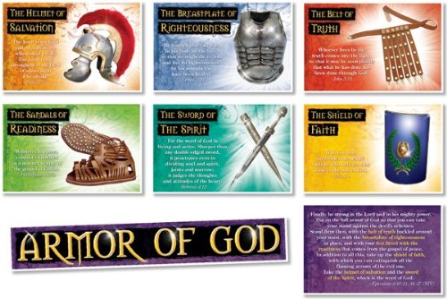 North Star Teacher Resources NS3109 The Armor of God Bulletin Board