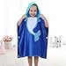 IDGIRL Hooded Baby Towel Kids Bathrobe 2-5 Year YE0014-Blue