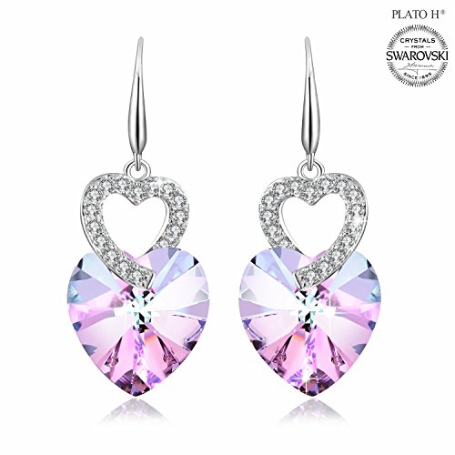 Earring for mom plato h heart of ocean earrings with sw…