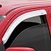 Auto Ventshade [AVS] Outside Mount Ventvisor / Window Deflectors | Fits 1994 - 2001 Dodge Ram 1500, 1994 - 2002 Ram 2500/3500 (Includes models w/Towing Mirror), 2 pcs. | Chrome - 682352