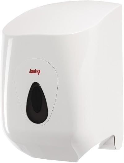 JANTEX Centrefeed Paper Towel Dispenser White/Blue 350x230x235mm Fits DL921