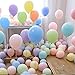 200pcs Pastel Latex Balloons 10 Inches Assorted Macaron Candy Colored Latex Party Balloons for Wedding Kids Birthday Party Baby Shower Party Supplies Arch Balloon Tower Balloon Garland