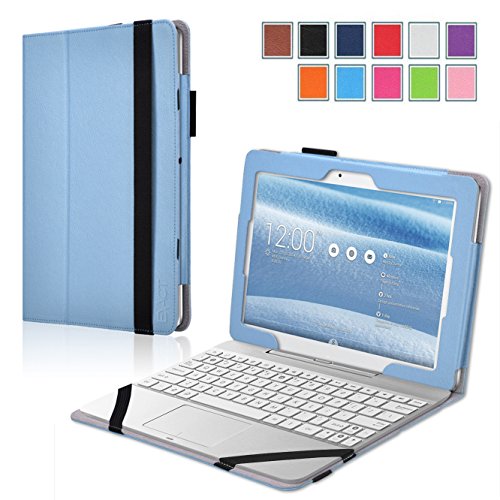 Exact ASUS Transformer Pad TF103C Case [PRO Series] - Professional Folio Case for ASUS Transformer Pad (TF103C) Light Blue