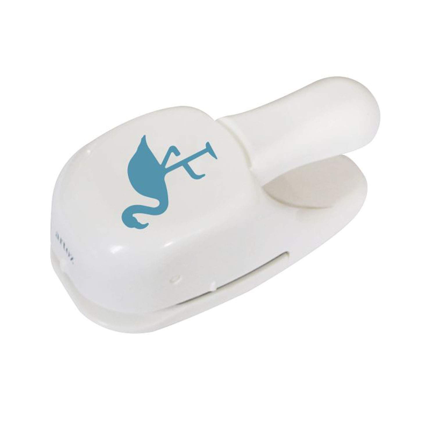ARTOZ Artoz paper punch card punch "Flamingo", 50mm punch hole punch for card making for drink cards birthdays Christmas invitations wedding baptism and much more