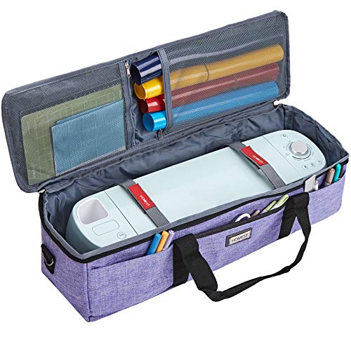 HOMEST Lightweight Carrying Case Compatible with Cricut Explore Air 2, Cricut Maker, Purple (Patent Design)