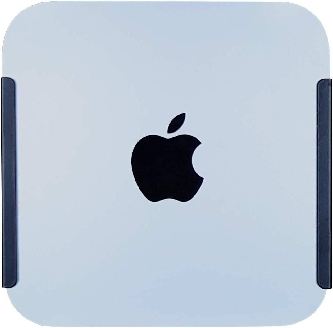 Mac Mini Mount - VESA Compatible Under Desk Mountable & Wall Mounted Bracket - Dynas - Made In The UK (Black) - Image 3