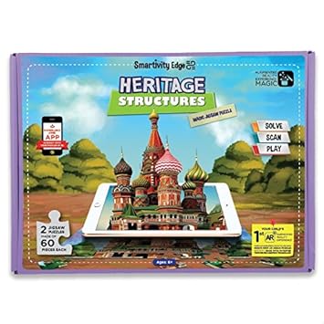 Smartivity Edge Heritage Structures Augmented Reality Jigsaw Puzzle