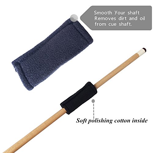 image for TaiBA Pool Stick Accessories Kit [ Chalk Holder + Tip Pricker + U-Shap