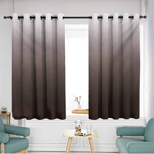 Cortinas Color Marron Chocolate - sleek body method