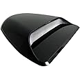 ICBEAMER Black Hood Scoop AERO Dynamic Speed Racer Waterproof Flow w/ 3M Tape No Drill Universal Fit for Auto Vehicle