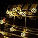 Goodia LED String Lights, Battery Operated 40 LED Gold Moroccan for Bedroom,Curtain,Patio,Lawn,Landscape,Fairy Garden,Home,Wedding,Holiday,Christmas Tree,Party (Warm White)