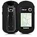kwmobile Case Compatible with Garmin eTrex 10/20/30/201x/209x/309x - GPS Handset Navigation System Soft Silicone Skin Protective Cover - Black