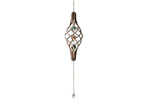 Bits and Pieces - Copper Wind Spinner - Unique Outdoor Lawn and Garden Décor - Weather-Resistant Metal