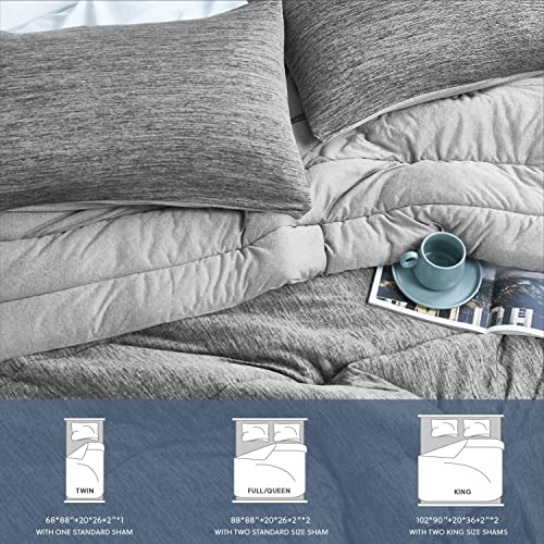 Bedsure King Size Comforter Set Warm King Comforter, 3 Pieces All