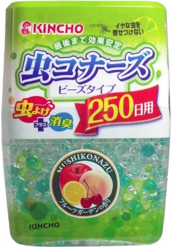 Amazon 虫コナーズ ビーズタイプ ２５０日用 フルーツガーデンの香り ３６０ｇ 2点セット 殺鼠 殺虫剤