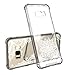 Cutebe Shockproof Hard PC+ TPU Bumper Case Scratch-Resistant Cover for Samsung Galaxy S8 Plus (2017) Lace Flower