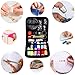 Sewing KIT,JKtown Portable Basic Sewing Accessories,Spools of Thread, Mini sew Kits Supplies for Beginners,Traveller,Emergency,Family Starter to Mending and Repair (74)