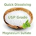 Westlab Reviving Pure Unscented Epsom Salt (2x11lb Resealable Bag 22lb) Natural USP Grade Magnesium Sulfate. Soothes Aching Muscles. Use after Sports and Post-Workout. Foot Soaking & Relaxation