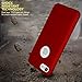 iPhone 7 Case Red,ANLI(TM) [Perfect Slim Fit] [Light Weight] Ultra Thin Soft Touch Flexible Protective Case Back Cover Bumper for Apple iPhone 7 4.7 inch
