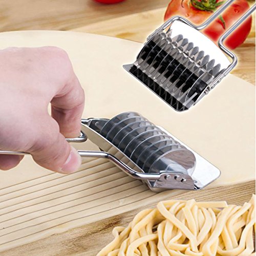 PROKITCHEN 2 Size Stainless Steel Dough Press Dumpling Skin Maker and Pasta Machine Pressing Mold