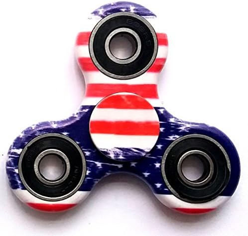 Fidget hand spinner - Twiddle Toy to Reduce Stress and Relieve Anxiety. A friend helps you, your Children Focus and Stay Awake. Great gift for Adults and Kids with ADHD or Autism (colorful steel 2)