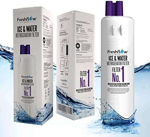 Water Filter for EDR1RXD1, W10295370, W10295370A Replacement In Whirlpool Refrigerators By Freshflow Water | Top Freezer And Bottom Freezer Refrigerators - Maytag, KitchenAid, Jenn-Air, Amana (1 Pack)
