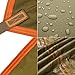 FREE SOLDIER Lightweight Waterproof Tarp Sunshade Tent Hammocks Camping and Backpacking Tarp Shelter (Mud)