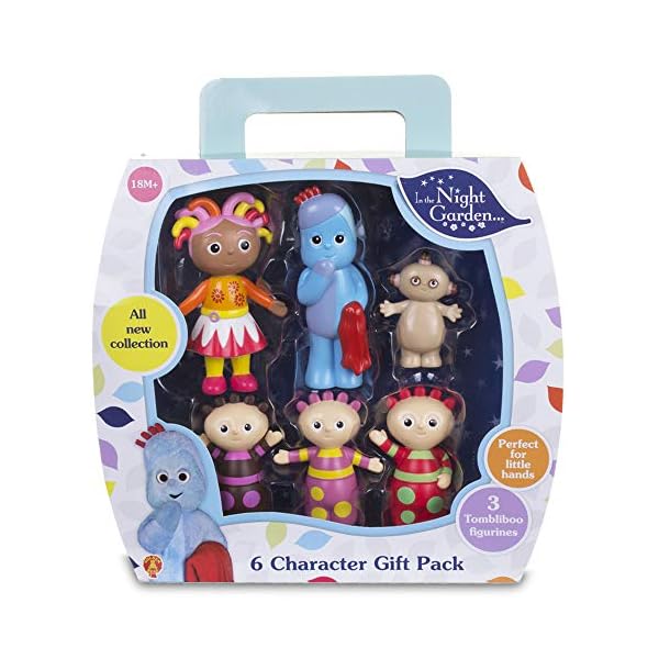 Kids In The Night Garden Figurines Set containing 6 Characters, up to 10cm tall, Toddler Girl Toys and Toddler Boy Toys…