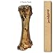 Jack&Pup 8-11” Shin Bones, Roasted Meaty Beef Bone for Dogs – Long Lasting Natural Dog Bones, Big Dog Bone for Large Dogs (3 Pack)