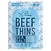 THE NEW PRIMAL Sea Salt Beef Thins, Grass-Fed Beef Jerky, Thinly Sliced, Crunchy, Whole30 Approved, Gluten-Free, High Protein, 1 oz pack, 8 Pack, 90 Calories (8 Bags)