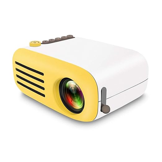 Syfinee Mini LED Projector HD 1080P Multimedia Media Player for ...