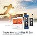 NOVETE Fitness Tracker, Bluetooth 4.0 Heart Rate Monitor Bracelet, IP67 Waterproof, Touch Screen, Smart Wristband, Pedometer Sports Activity Tracker Smart Watch for Android and iOS Smartphone