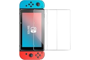DUNSIHUI 3 Pack Screen Protector for Switch,Anti-Scratch 9H Hardness Full Coverage For Switch Tempered glass Protector Film