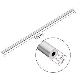 uxcell 6063 Seamless Aluminum Round Straight Tubing