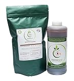 VermisTerra Organic Test Kit - Premium Earthworm Castings (2 LB) & Casting Tea (Quart)