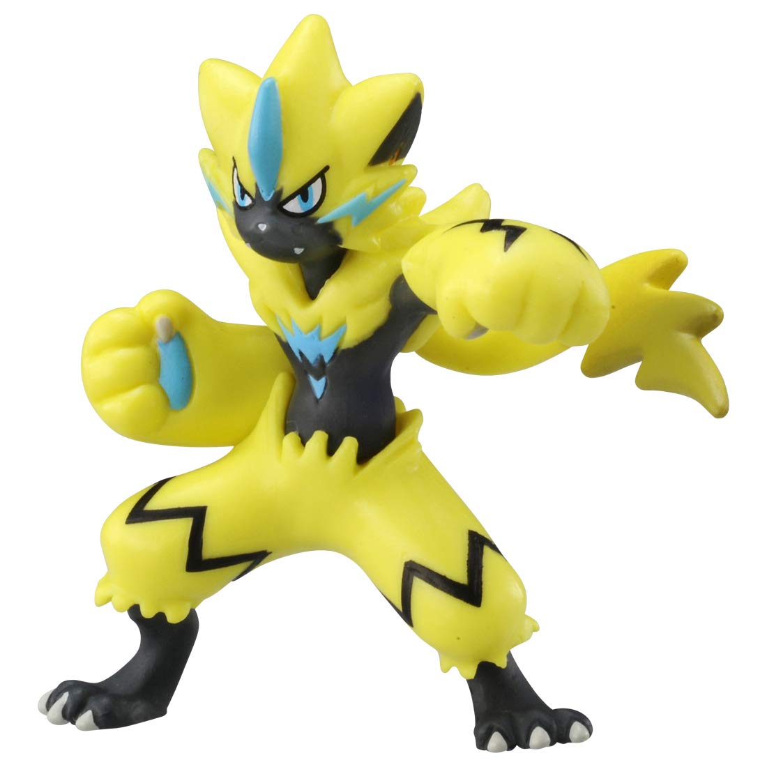 TAKARA TOMY Pocket Monster Monster Collection MonColle MS-09 Zeraora Figure,4 centimeters