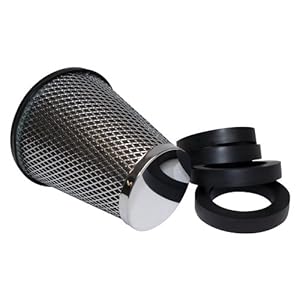 Eufab McKita line, 17430, sport-luchtfilter, universeel, met 6 adapters