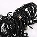 Elastics Hair Ties, Funtopia 30 Pack Hair Ropes Rubble Bands Ponytail Holders Hair Accessories for Women Ladies Girls, No Damage for Thick or Curly Hair, Assorted Sizes, Black