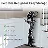 HOMCOM-2-in-1-Foldable-Magnetic-Resistance-Exercise-Bike-Stationary-Upright-Magnetic-Recumbent-Cycling-with-Arm-Resistance-Bands HOMCOM 2-in-1 Foldable Exercise Bike Recumbent Stationary Bike 8-Level Adjustable Magnetic Resistance with Pulse Sensor…