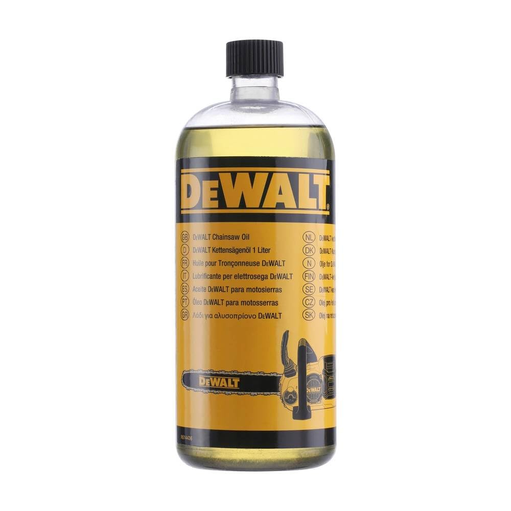 DEWALT DEWDT20662QZ Chainsaw Oil, Yellow