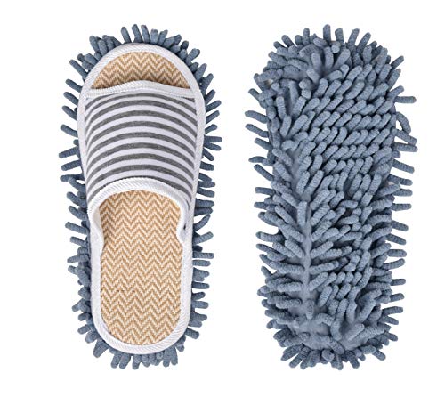 image for Xunlong Microfiber Slippers Unisex House Slippers Floor Cleaning Mop F