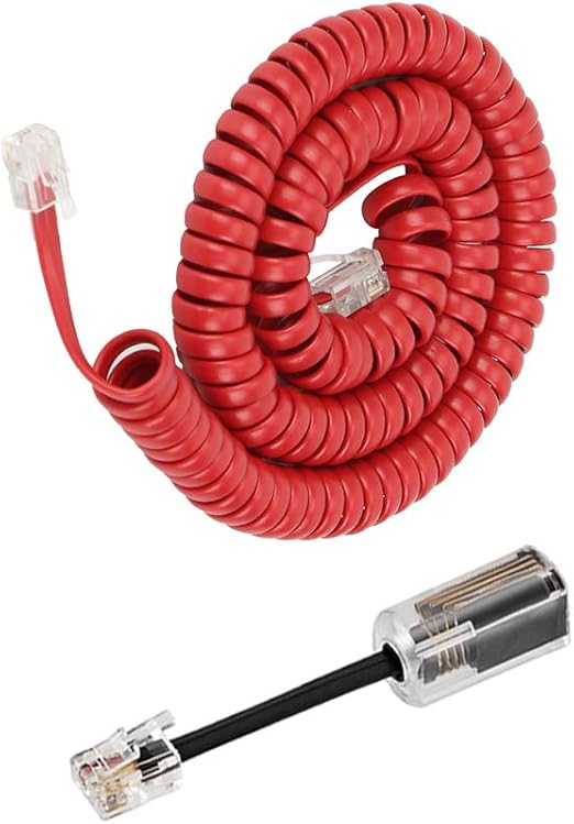 Telephone Handset Cord Detangler,Uvital 1 Pack Landline