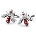 Sirius Jewelry Men's Animal Theme Trend Cufflinks (Bee)