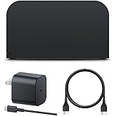 TV Dock Station for Switch 2 - Replacement TV Base Docking Station Set with Upgraded IC Module, Charger, HDMI Cable for Switch 2 Console